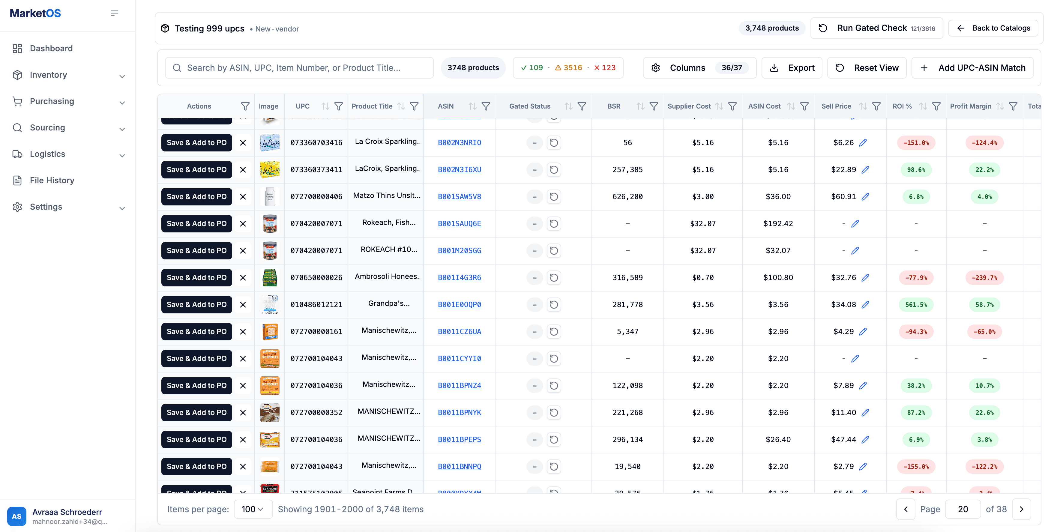 Catalog Analyzer